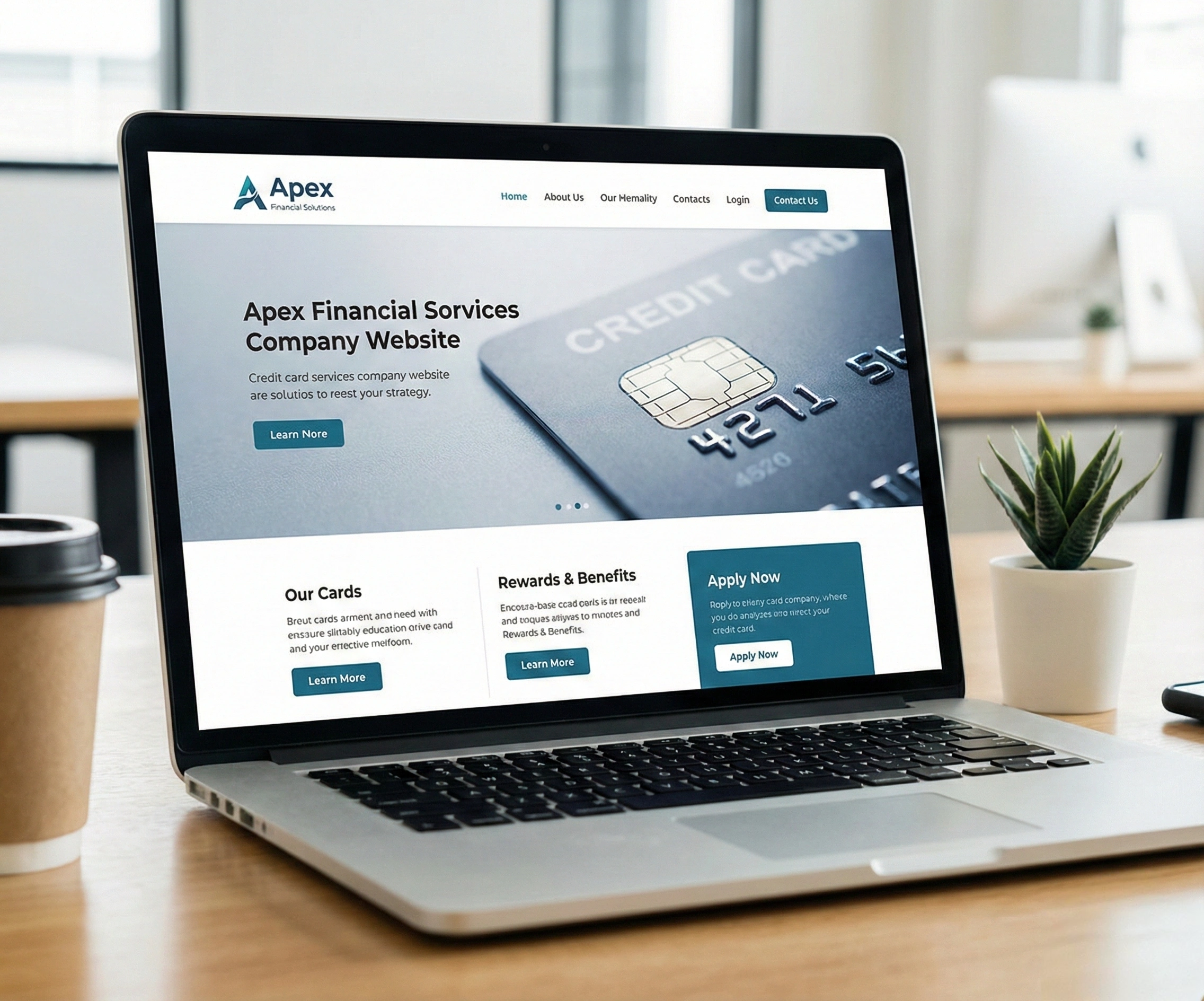 Credit Card Service Web Application